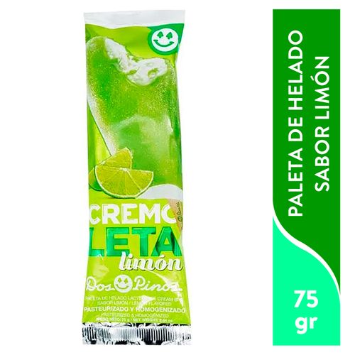 Helados Dos Pinos Paleta Cremoleta Limon 75 g