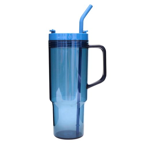 Ms Vaso De Plastico Con Pajilla 1300Ml