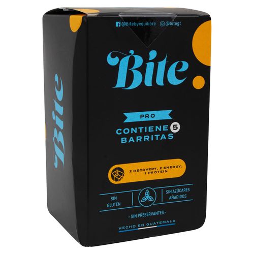 Bite Caja De Barra Proteina 5 Ea