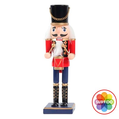 Cascanuez Holiday Time Decorativo Surtido