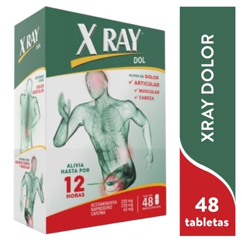 Xray Dolor 1 De 48 Tabletas Unidad