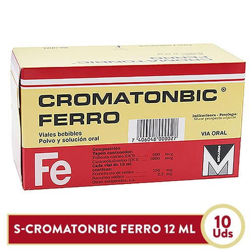 Cromatonbic Menarini Ferro 10amp