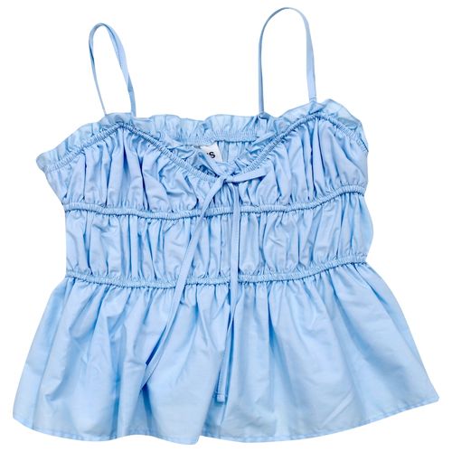 Blusa Tejido Con Peplo