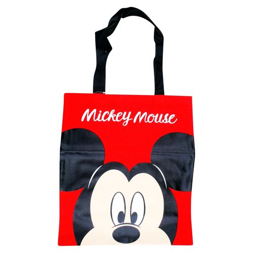 Bolso Rojo Canvas Mickey