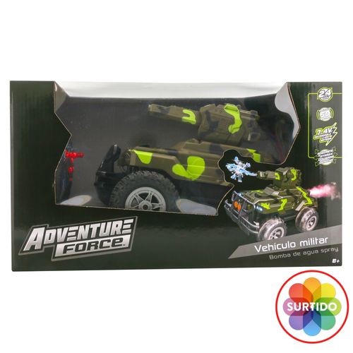 Juguete Adventure Force vehículo militar a radio control