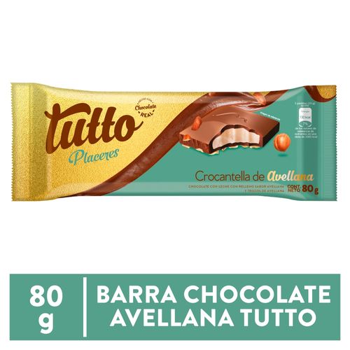 Choc Tutto Placer Crocant Avellana 80 g