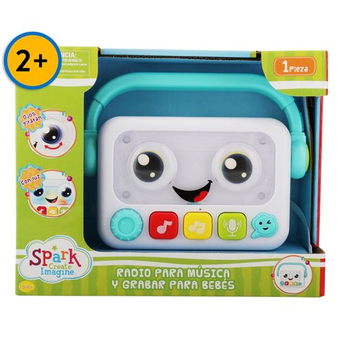 Radio Spark Create Imagine Música y Graba Para Bebés