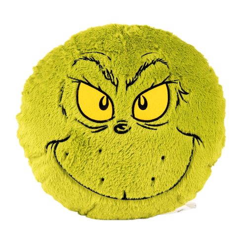 Cojín Grinch Circular Decorativo - 40 x 40 cm