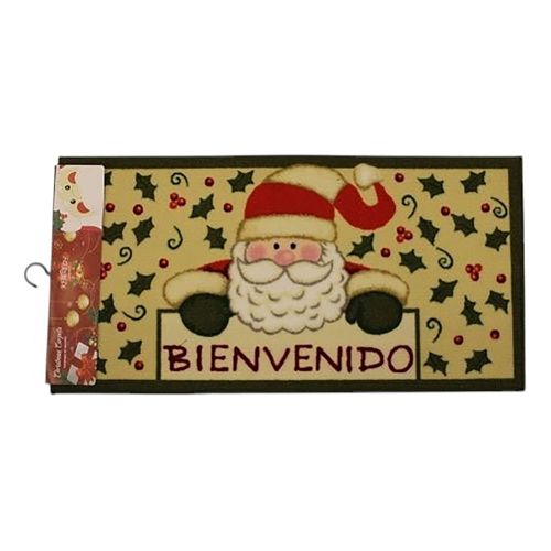 Alfombra Kennedy Carpets Santa Y Muñeco De Nieve - 50 x 100 cm