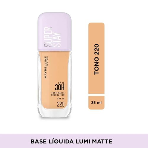 Base líquida Maybelline SuperStay Lumi Matte 220 - 35 ml