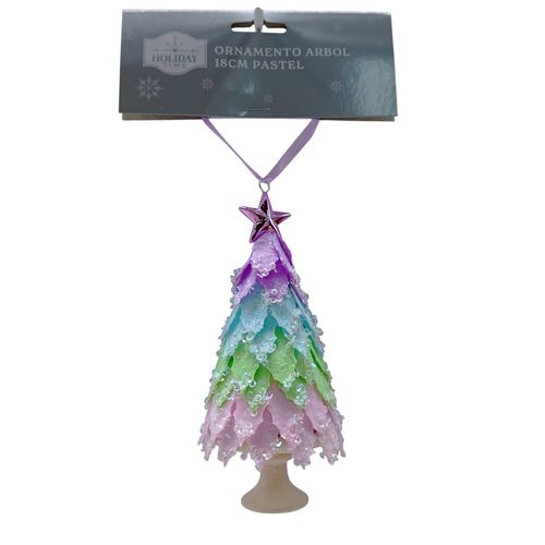 Adorno Holiday Time árbol navideño