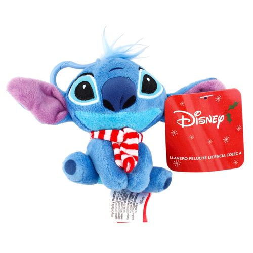 Llavero de peluche Disney stitch colección navideña