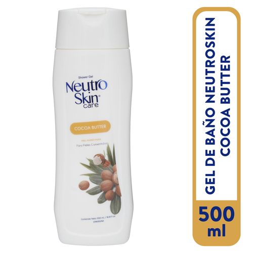 Jabón Neutroskin Shower Gel Cocoa Butter - 500 ml