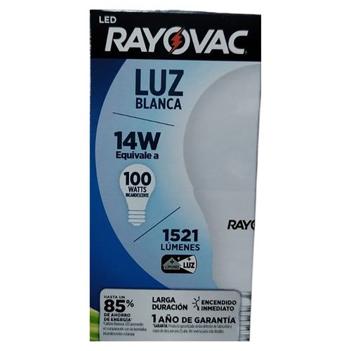 Bombillo Led Rayovac 14 w Cert
