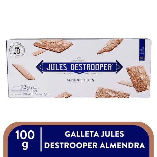 Galleta Jules Destrooper Almendra 100gr