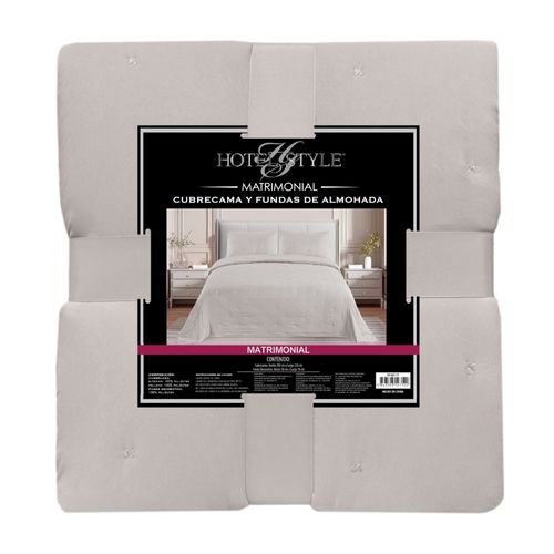 Set Cubrecama Hotel Style Full