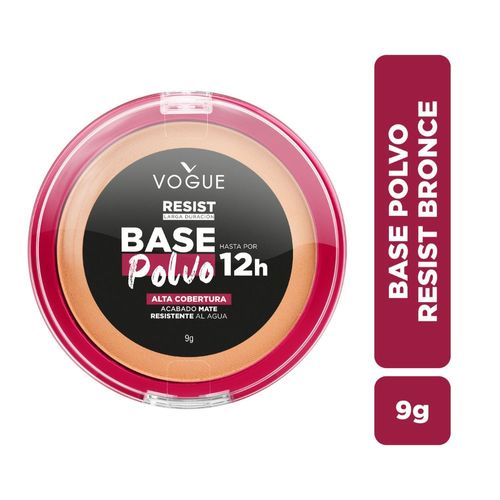 v Base Polvo Resist Bronce 9 g