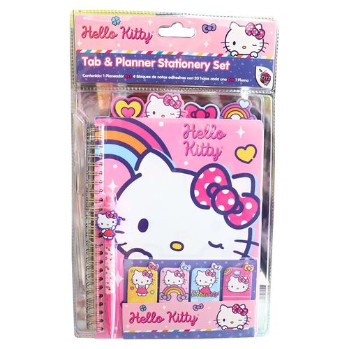 Bt Diario Con Pluma y Notas Hello Kitty
