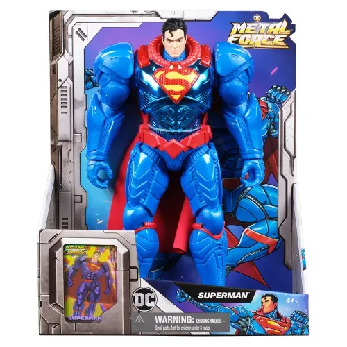 Figura DC Metal Force Superman - 12 pulgadas
