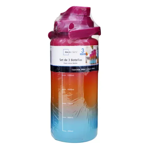 Set De 3 Botellas 300ml 770ml Y 1950 Ml