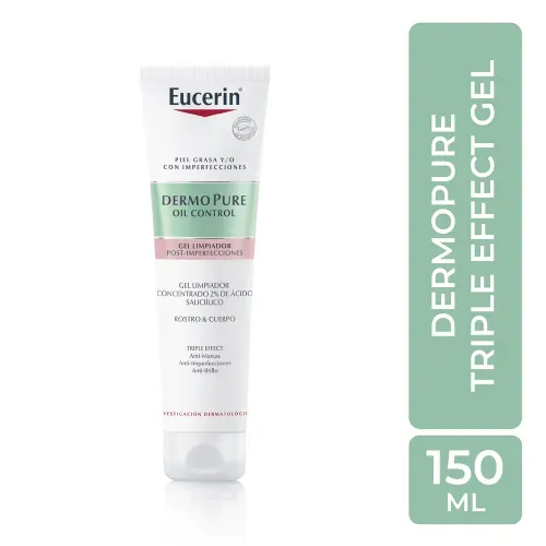Gel Limpiador Dermopure Eucerin 150Ml Ea