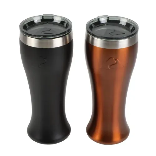 Jarras cerveceras Ozark Trail de acero inoxidable con destapador de botella capacidad 20 oz - 3 Pzas