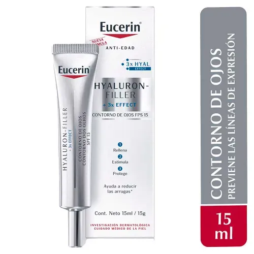 Crema Eucerin Contorno De Ojos Hyaluron-Filler