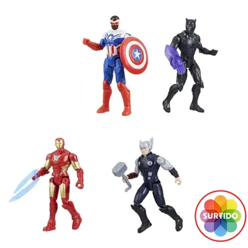 Figura The Avengers de 4 Pulgadas Surtido