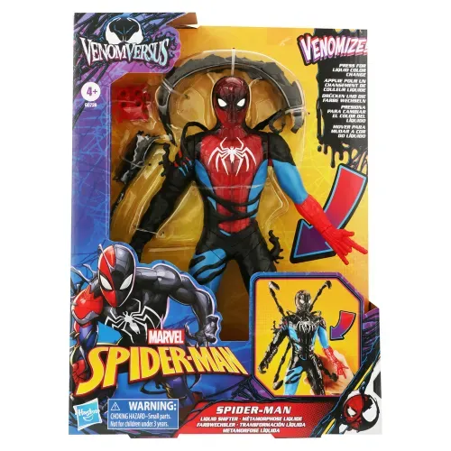 Figura Spider Man Venomversus Liquid Shifter surtido