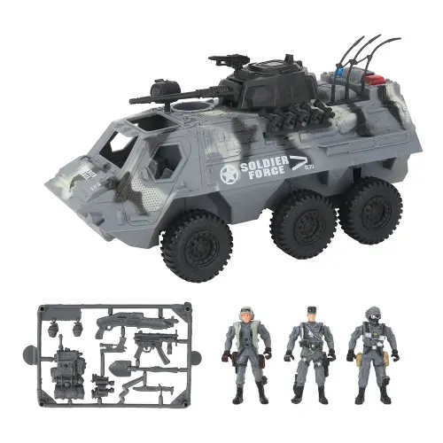 Vehiculo Adventure Force militar army plástico
