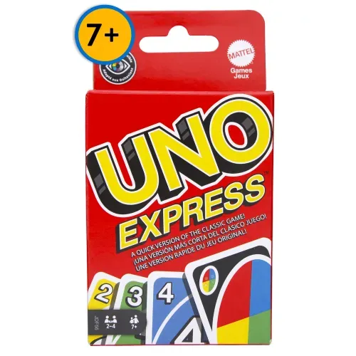 Juego de cartas Mattel Games UNO Express