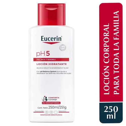 Loción corporal Eucerin PH5 hidratante - 250 ml