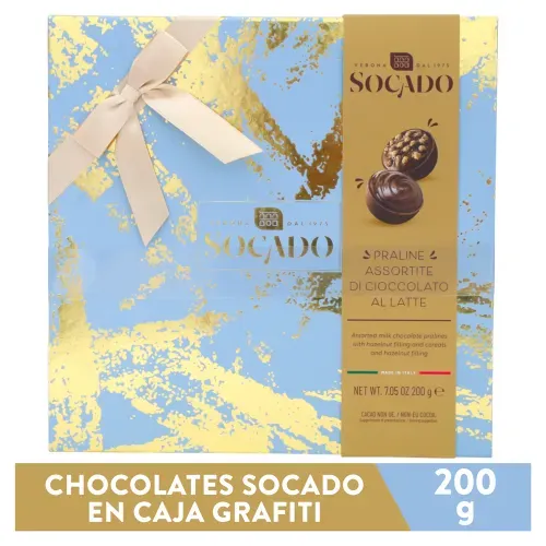 Chocolates Socado En Caja Grafiti 200gr