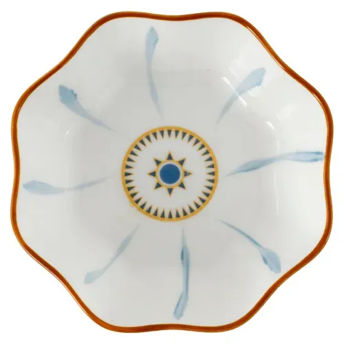 Bowl Mainstays de porcelana color azul