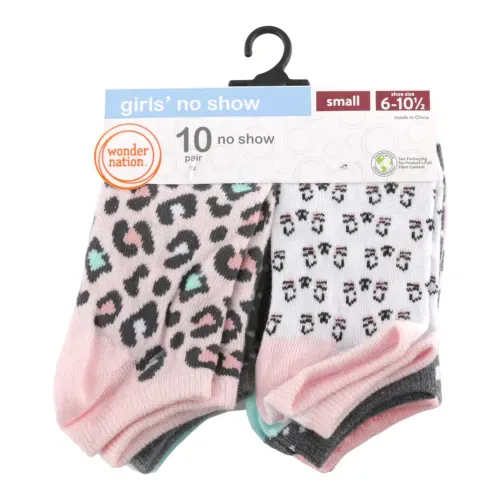 Ropa Interior y Pijamas De Niñas Wonder Nation 10p Calceta Cas Noshow Wonder Nation s 1256