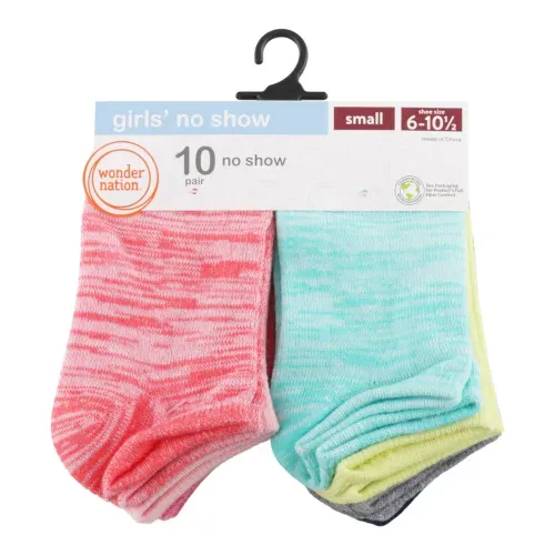 Ropa Interior y Pijamas De Niñas Wonder Nation 10p Calce Cas No Show Wonder Nation 1259