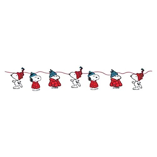 Guirnalda Snoopy Decorativa - 1 m