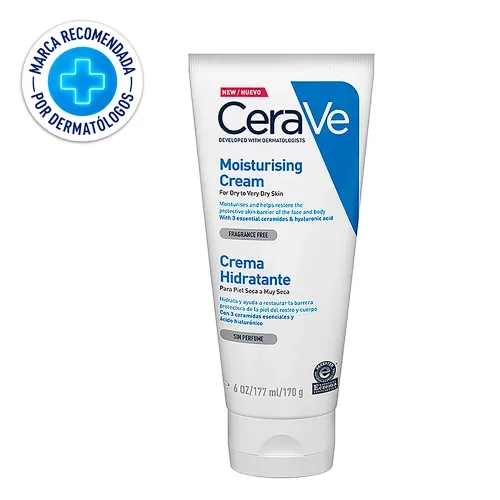 Cerave Crema Hidratante Tubo 170 g Unidad
