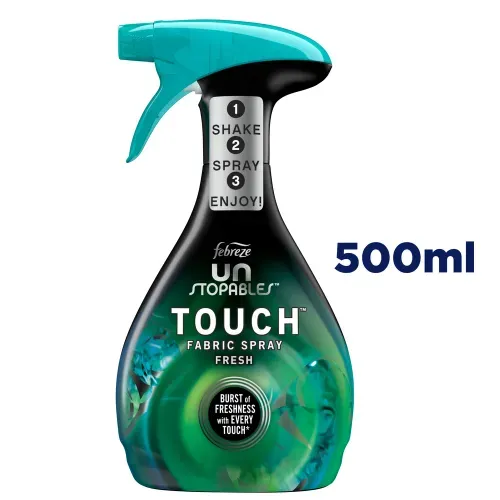 Ambientador En Spray Para Telas Febreze Unstopables Touch Aroma Fresco - 500ml