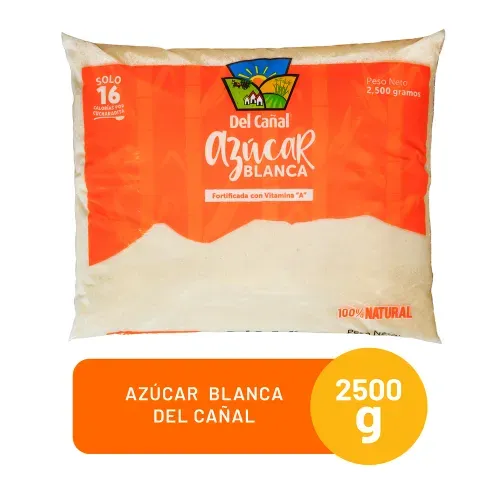 Azúcar Del Cañal Blanca Bolsa - 2500 g
