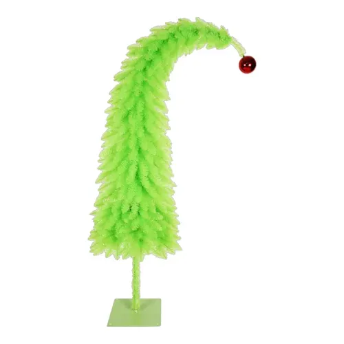 Arbol Navideño Holiday Time verde doblado con luz 170 cm de altura (5.58 pies) con 390 ramas