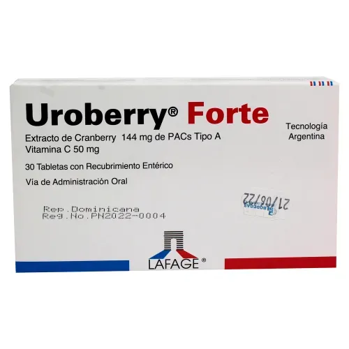 Uroberry Forte Lafage extracto de cranberry - Precio indicado por tableta