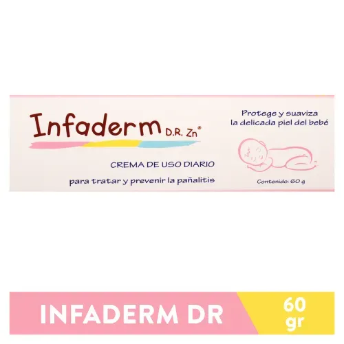 Crema Infaderm Dr Zn para bebé - 60 g