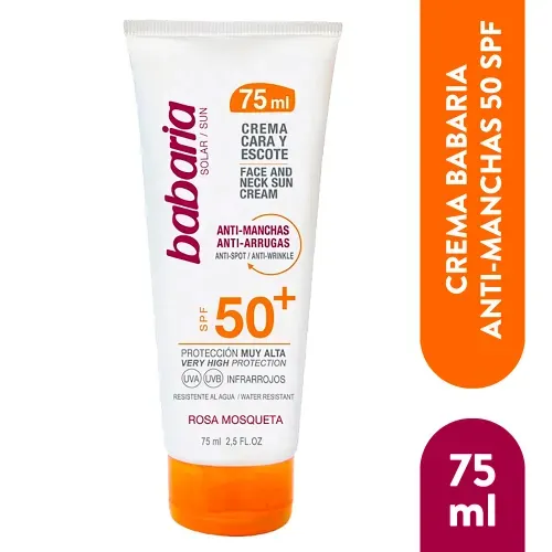 Prot Solar Facial Babaria Anc Spf50 75ml
