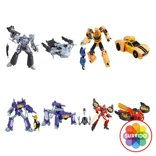 Figura Transformers Earthspark Clase De Lujo Surtido
