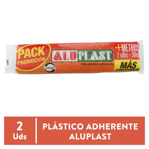 Pack Aluplast 2 Rollos x 15mts 2 Unidad