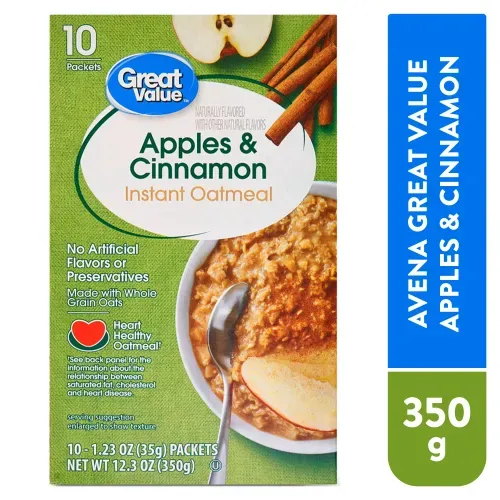 Avena Great Value Apples Cinnamon 430gr