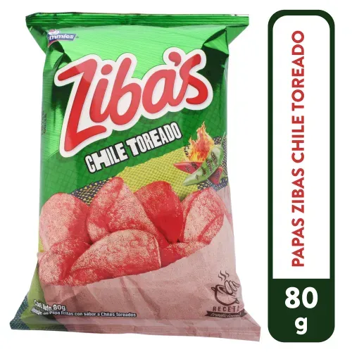 Papas Zibas Chile Toreado 80 g