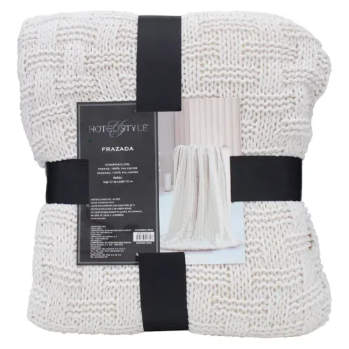 Frazada Jacquard Doble Hotel Stile 152 C