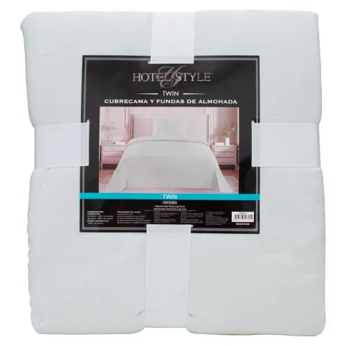 Set Cubrecama Hotel Style Twin